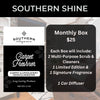 $25 Monthly Subscription Box (2 Southern Sparkle & 1 Car Freshener)