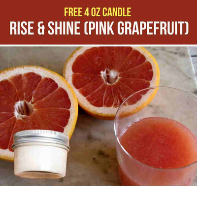 Free 4 oz Candle (Add to Cart Discount taken at Checkout!)