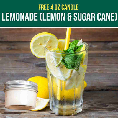 Free 4 oz Candle (Add to Cart Discount taken at Checkout!)