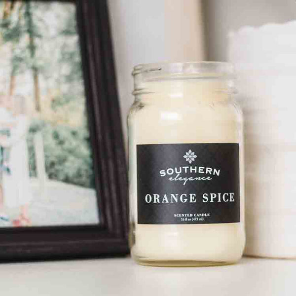 Signature Scents Collection: 16 oz Mason Jar Candle - Southern